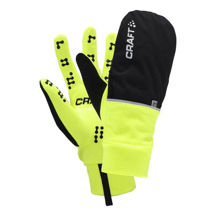 Craft Hybrid Weather Long Gloves Negro XS Hombre