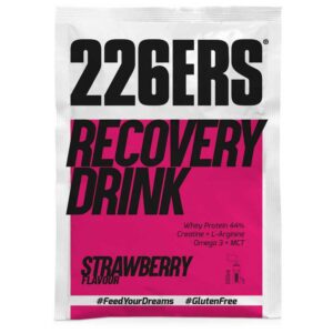 226ers Recovery 50g 1 Unit Strawberry Monodose Transparente
