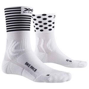 X-socks Race Socks Blanco,Negro EU 45-47 Hombre