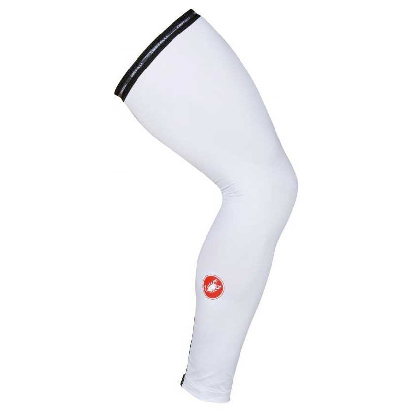 Castelli Upf 50+ Light Leg Warmers Blanco XL Hombre