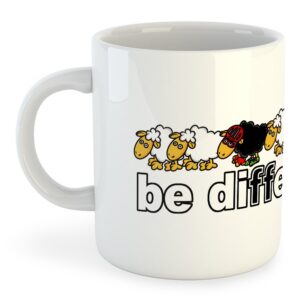 Kruskis Be Different Bike Mug 325ml Blanco