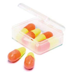 Lifeventure Travel Ear Plugs Amarillo,Naranja