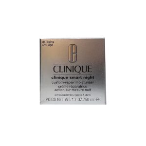 Clinique Smart Night Custom Repair Moisturizer Antiage Seche A Mixte Cream 50ml Gris