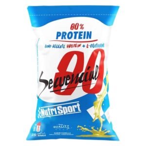 Nutrisport Sequential 80 500g Vanilla Blanco,Azul