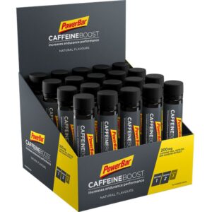 Powerbar Caffeine Boost 25ml 20 Units Natural Vials Box Amarillo