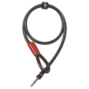 Abus 5850/5650/4960 Cable 12 Negro 100 cm