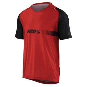 100percent Celium Short Sleeve Enduro Jersey Rojo S Hombre