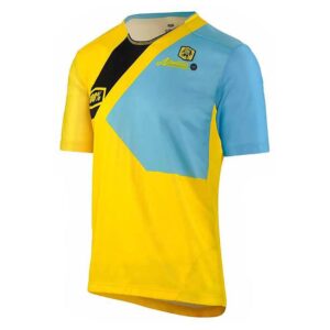 100percent Airmatic Short Sleeve Enduro Jersey Amarillo,Azul M Hombre