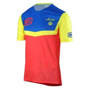 100percent Airmatic Short Sleeve Enduro Jersey Rojo S Hombre