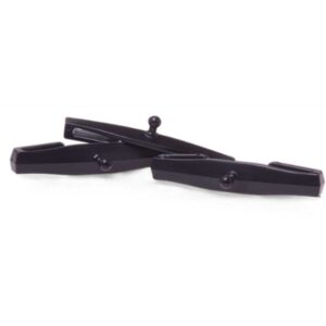 100percent Tear Off Strap Pins 3 Units Negro