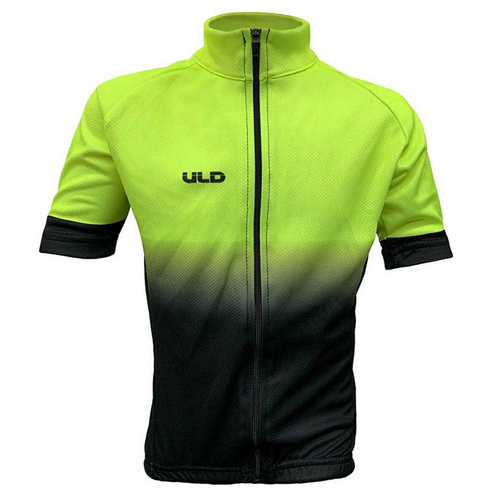 Uld Short Sleeve Jersey Amarillo,Negro 14 Years Niño