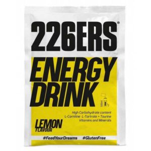 226ers Energy Drink 50g 15 Units Lemon Monodose Box Transparente
