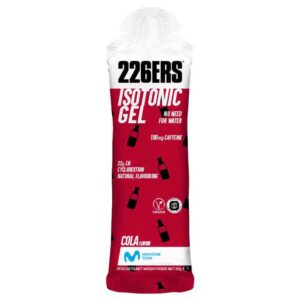 226ers Isotonic 68g 24 Units Caffeine Cola Energy Gels Box Rojo