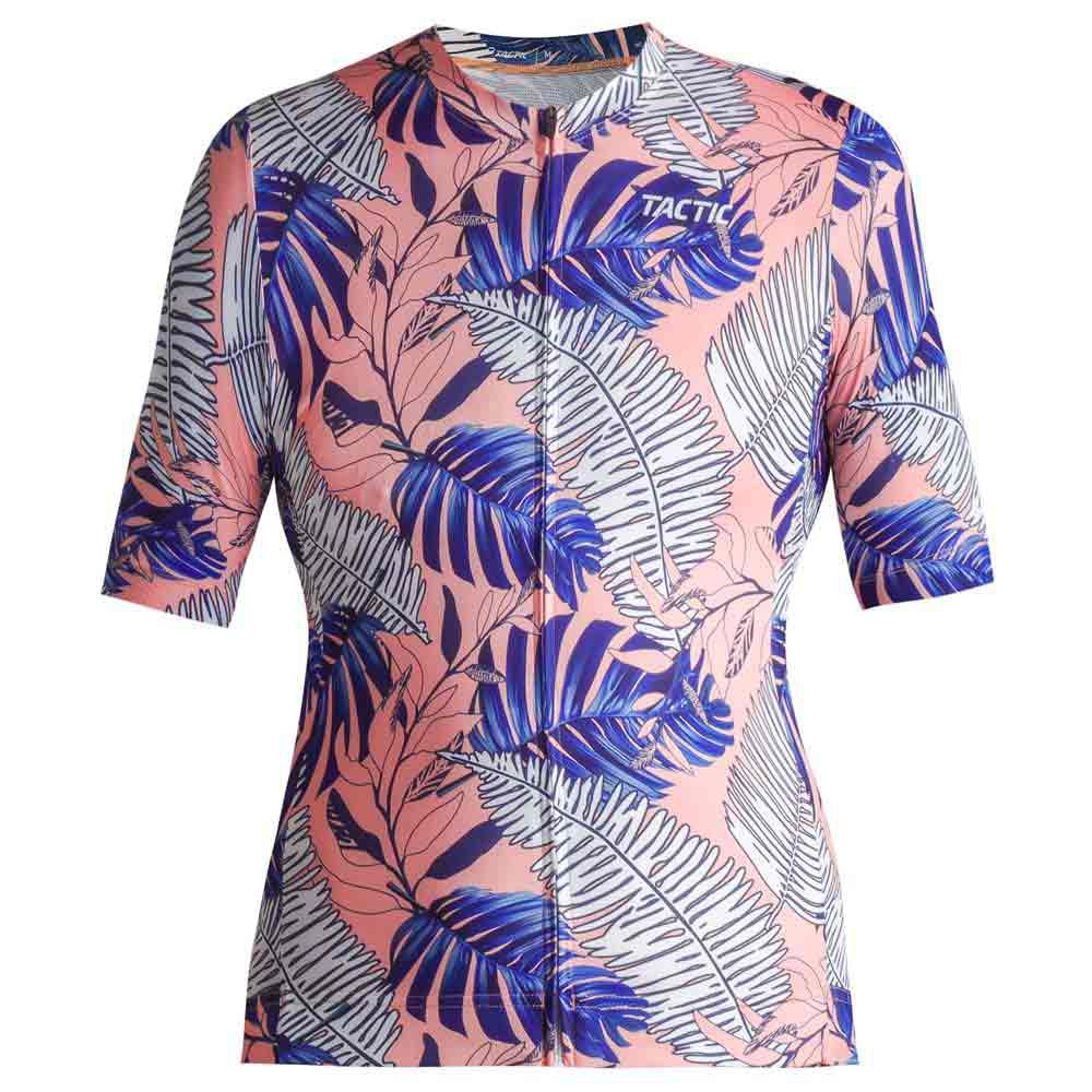 Tactic Tropical Short Sleeve Jersey Rosa XL Mujer