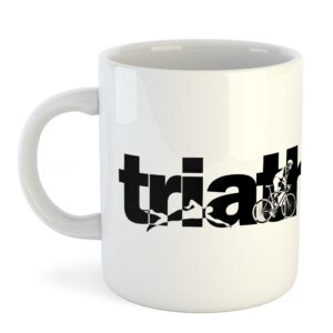 Kruskis Word Triathlete Mug 325ml Blanco