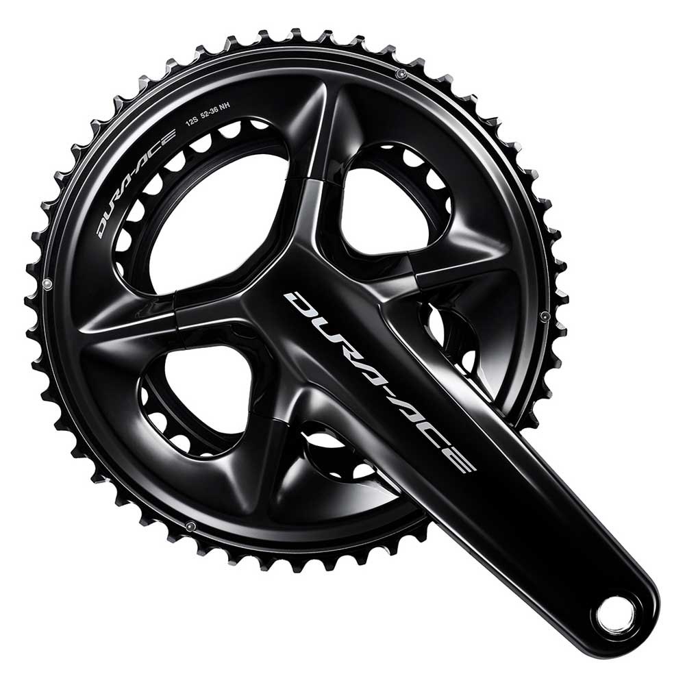 Shimano Dura Ace R9200 12s Hollowtech Ii Crankset Negro 170 mm / 50/34t