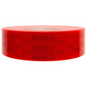 3m 983-72 Reflective Adhesive Tape 50 Meters Rojo 53.5 mm