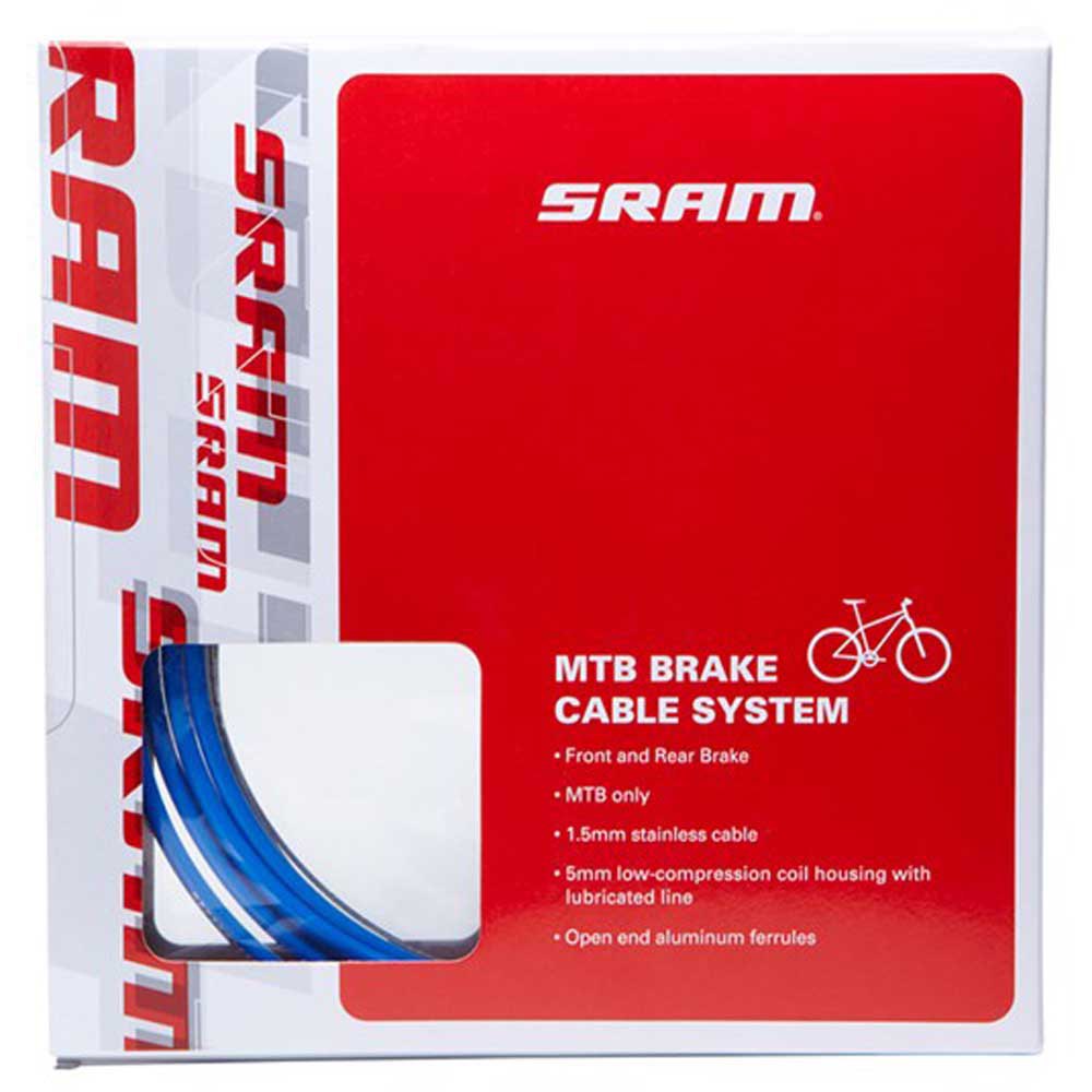 Sram Slickwire Mtb Brake Cable Azul 1.5 mm
