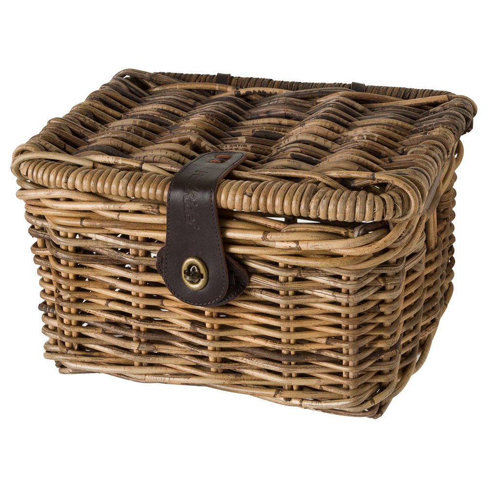 Fastrider Sera Rattan 8l Basket With Lid Marrón