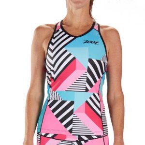 Zoot Ltd Racerback Cali 19 Sleeveless Jersey Azul S Mujer