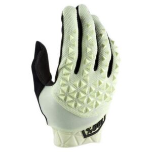 100percent Geomatic Long Gloves Blanco XL Hombre