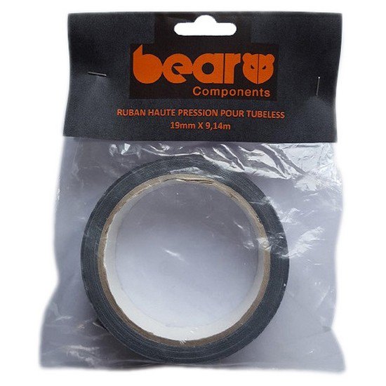 Bear Rim Tape 25 Meters Negro 19 mm