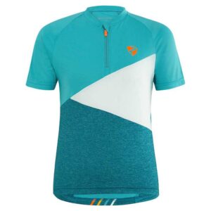 Ziener Nacis Youth Short Sleeve Jersey Azul 14-15 Years Niño