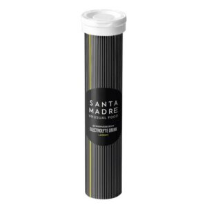 Santa Madre 110g Lemon Effervescent Electrolyte Tablets Transparente