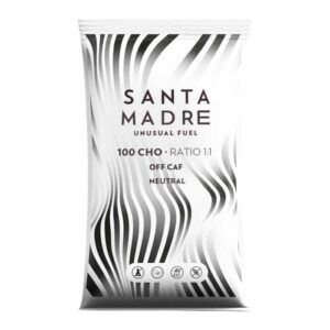 Santa Madre Unusual Fuel 100cho Single Dose 107g Lemon Ultra Energetic Powder Box 9 Units Transparente