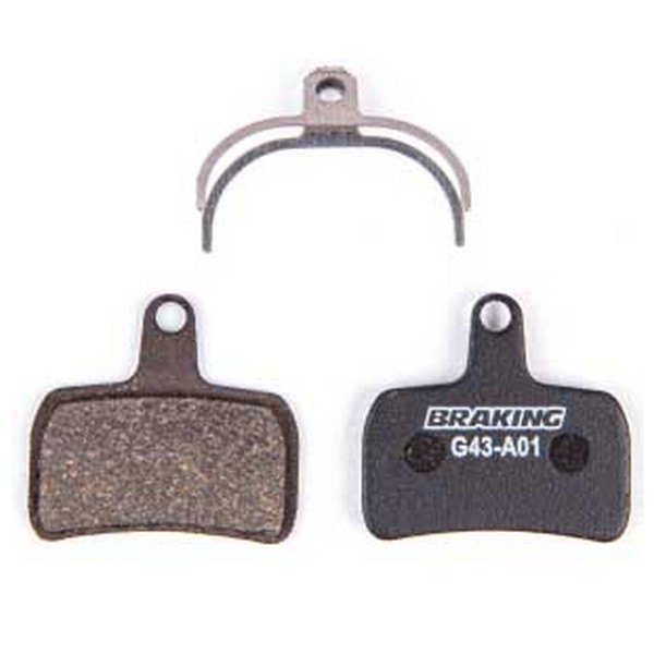 Braking Hope Mono Mini Organic Disc Brake Pads Plateado