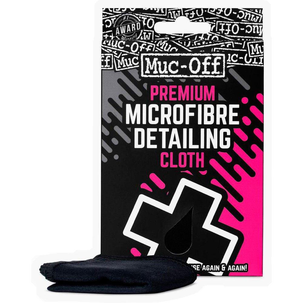 Muc Off Microfiber Cloth For Helmet Visor Negro