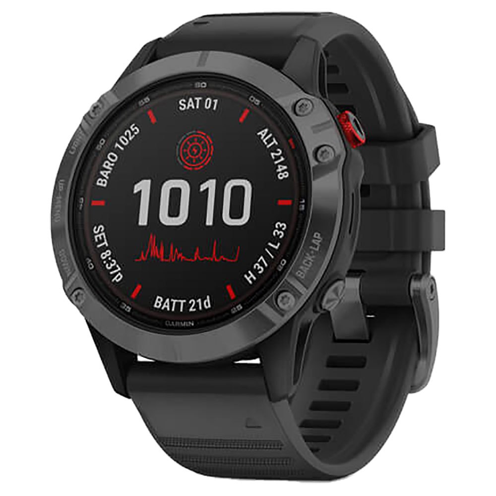 Garmin Fenix 6 Pro Solar Watch Negro