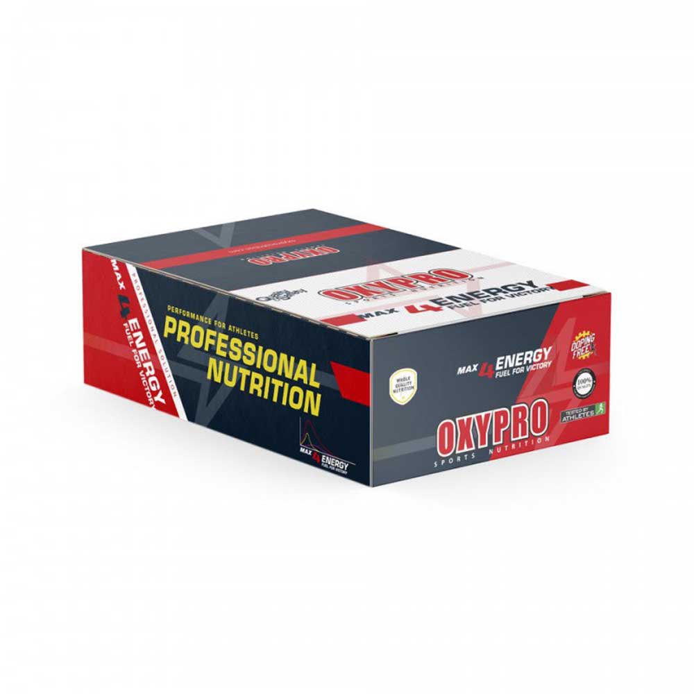 Oxypro Hydro 45g Orange Energy Gels Box 12 Units Multicolor