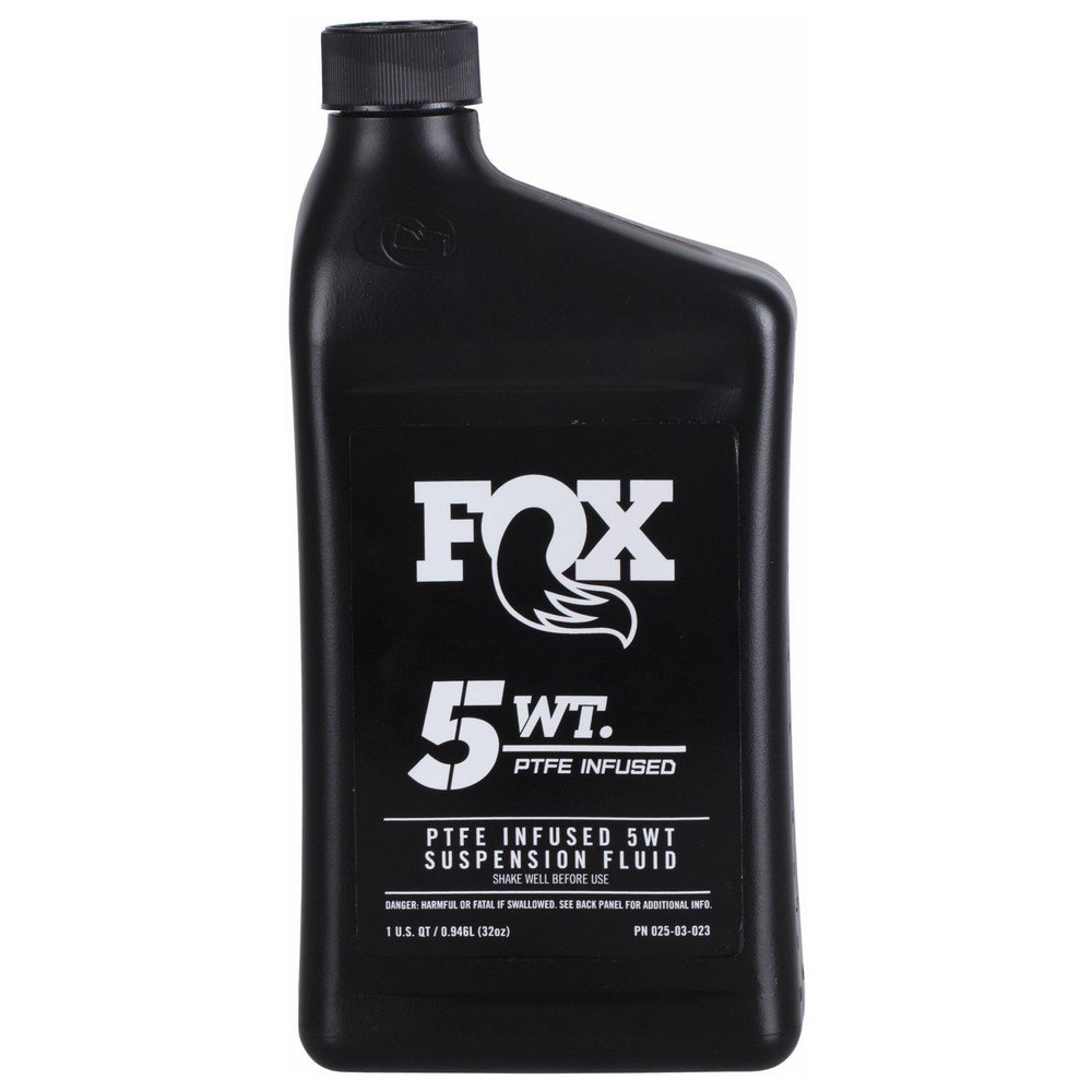 Fox Teflon Fluid 5wt 946ml Suspension Oil Negro