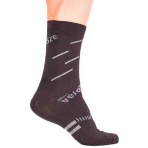 Velotoze Merino Active Compression Half Socks Negro EU 41-43 Hombre