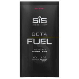 Sis Beta Fuel 80 82g Red Berry Energy Drink Negro