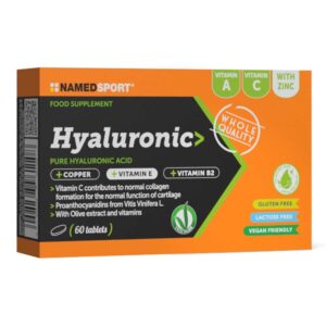 Named Sport Hyaluronic Acid 42g 60 Capsules Naranja