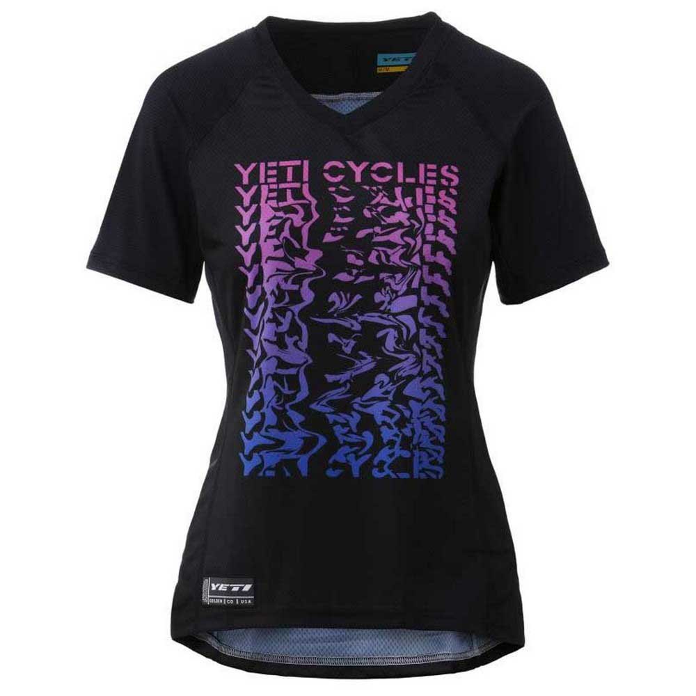 Yeti Cycle Short Sleeve Enduro Jersey Negro XL Mujer