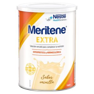 Meritene Extra 450 Gr Dietary Supplement Vanilla Transparente