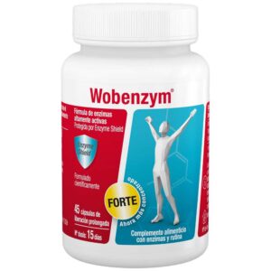 Wobenzym Classic 2.0 45 Caps Dietary Supplement Transparente