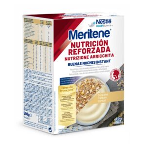 Meritene Good Night Cereals 500 Gr Instant Puree Cereals Transparente