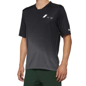 100percent Celium Short Sleeve Enduro Jersey Negro,Gris L Hombre