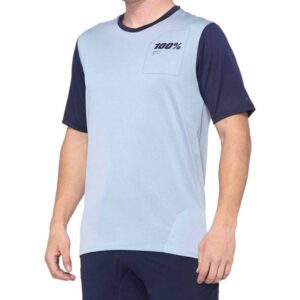 100percent Ridecamp Lt Short Sleeve Enduro Jersey Azul XL Hombre